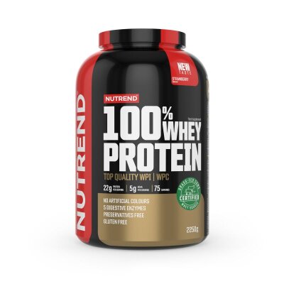 Nutrend 100% Whey Protein 2250g Erdbeere