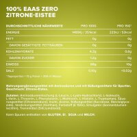 IronMaxx 100% EAA Zero Lemon Ice Tea