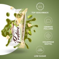 IronMaxx Proteino Protein Riegel White Chocolate Pistachio