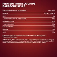 IronMaxx High Protein Mais Tortilla Chips Barbecue Style