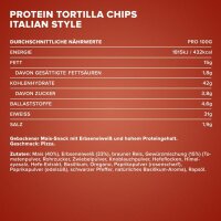 IronMaxx High Protein Mais Tortilla Chips Italian Style