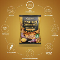 IronMaxx High Protein Mais Tortilla Chips Vegan Cheese Style