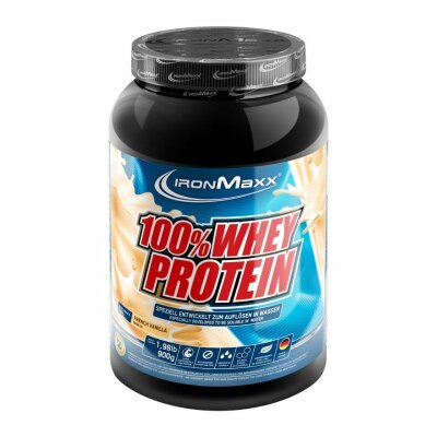 IronMaxx 100% Whey Protein Dose 900g French Vanilla