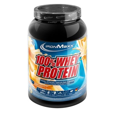 IronMaxx 100% Whey Protein Dose 900g Orange-Maracuja