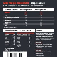 Big Zone Battle Whey 1000g Erdbeer-Milch