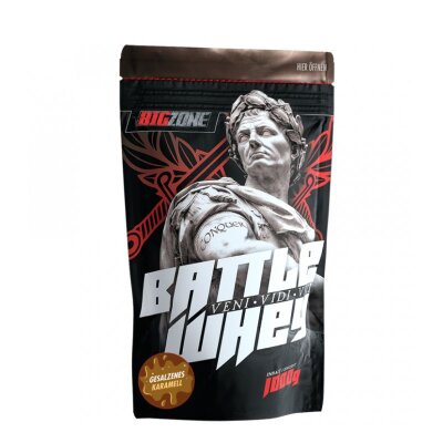 Big Zone Battle Whey 1000g Gesalzenes Karamell