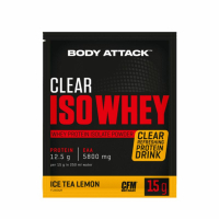 Body Attack Clear Iso Whey Probe 15g Ice Tea Lemon