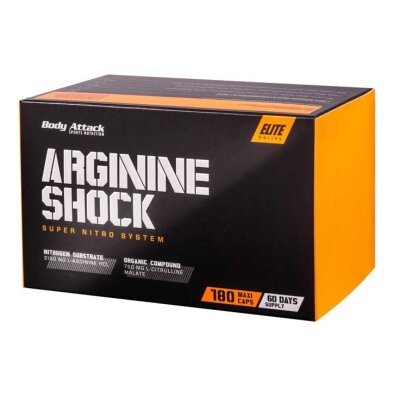 Body Attack Arginine Shock 180 Caps