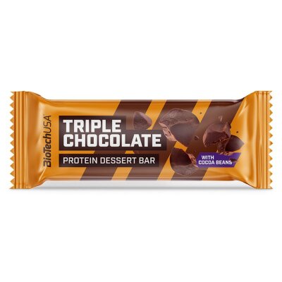 BiotechUSA Protein Dessert Bar Triple Chocolate