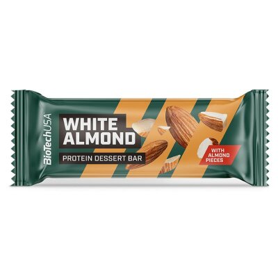 BioTechUSA Protein Dessert Bar White Almond