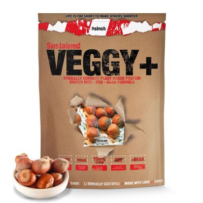#Sinob Veggy+ Vegan Protein 900g Haselnuss