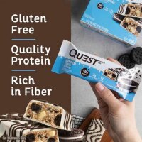 Quest Bar Dipped Proteinriegel Cookies & Cream
