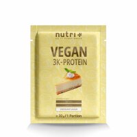 Nutri-Plus Vegan 3K Proteinpulver Probe 30g Vanilla Toffee