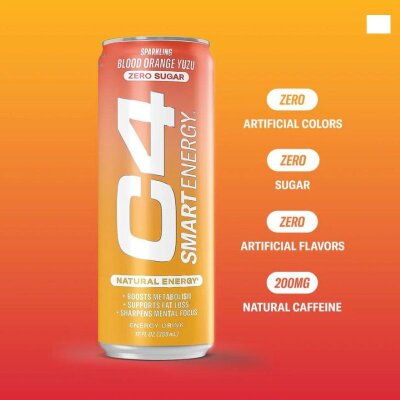 Cellucor C4 Smart Carbonated Red Berry Yuzu