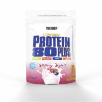 Weider Protein 80 Plus 500g Waldfrucht-Joghurt