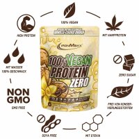 IronMaxx  100% Vegan Protein Zero Vanilla-Cookie Dough