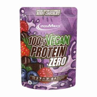 IronMaxx  100% Vegan Protein Zero Mixed Berries