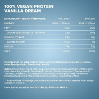 IronMaxx 100% Vegan Protein Zero Vanilla-Dream