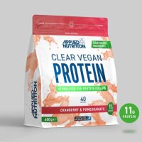 Applied Nutrition Clear Vegan Protein 600g Cranberry...