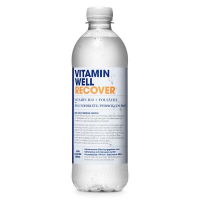 VITAMIN WELL RECOVER Holunderblüte-/Pfirsich 500ml 500ml