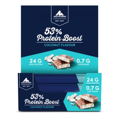 Multipower Protein Boost Proteinriegel 20x45g Coconut