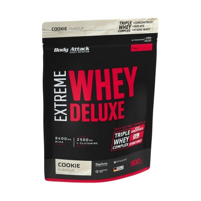 Body Attack Extreme Whey Deluxe 900g Cookies ´n Cream