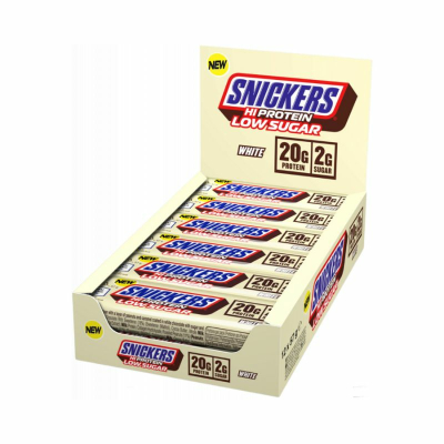 Snickers High Protein Low Sugar Protein Bar 12x 57 Riegel White