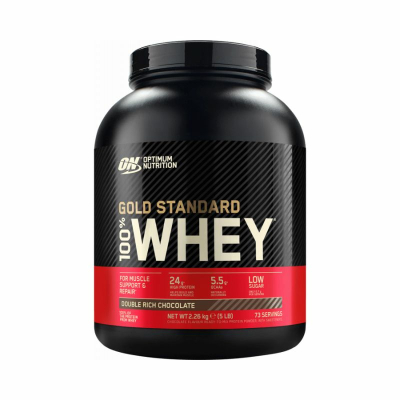 Optimum Nutrition Gold Standard 100% Whey Protein 2270g Double Rich Chocolate