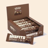 Misfits Vegan Protein Bar 45g Riegel Dark Choc Brownie