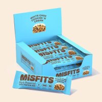 Misfits Vegan Protein Bar 45g Riegel White Choc Cookies&Cream