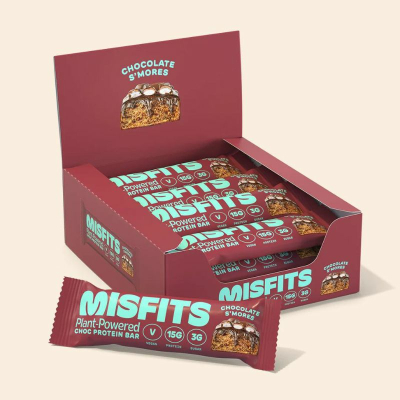 Misfits Vegan Protein Bar 45g Riegel Chocolate SMores