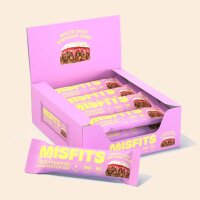 Misfits Vegan Protein Bar 12x45g BOX White Choc Birthday...