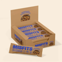 Misfits Vegan Protein Bar 12x45g BOX Chocolate Cookie Dough