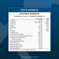 Applied Nutrition Test-X Testosterone Support