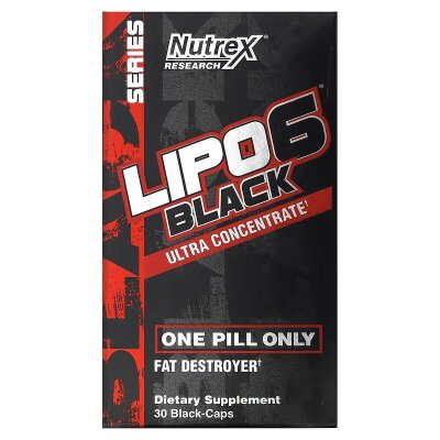 Nutrex Research Lipo Black Ultra Concentrate, 60 Kapseln