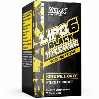 Nutrex Research Lipo6 Black Intense Ultra Concentrate, 60 Kapseln