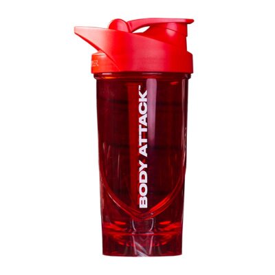 Body Attack Shieldmixer - 700 ml Rot