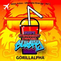 Gorillalpha Ibiza Juice Ultimate Energy Pre-Workout Booster Grape Strawberry Orange Slushy