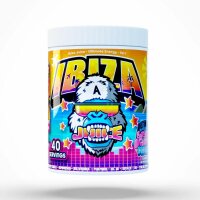 Gorillalpha Ibiza Juice Ultimate Energy Pre-Workout Booster Ultimate Bubblegum Popsicle