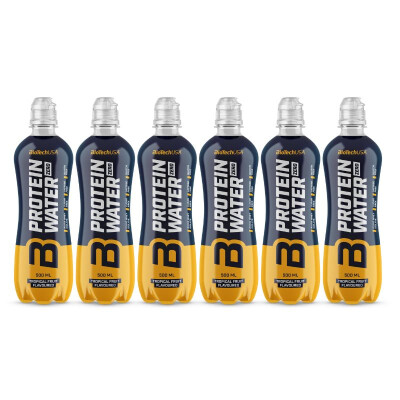 BioTechUSA Protein Water Zero 6x500ml Tropical