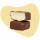 Wana Bars Creamy Twins 45g Riegel Dark Chocolate & White Chocolate Filling (MHD 05/24)