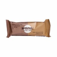 Wana Bars Creamy Twins 45g Riegel Dark Chocolate & Gianduja Filling (MHD 05/24)