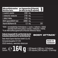 Body Attack BCAA 10800 120 Caps