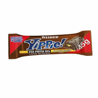 Weider Yippie Classic Bar 12x45g BOX Cookies-Double Choc