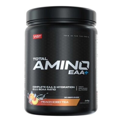 VAST Sports Total Amino EAA+ Peach Iced Tea