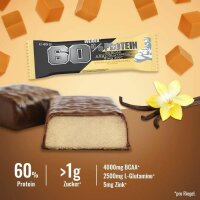Weider 60% Protein Bar 24x45g BOX Vanilla-Caramel