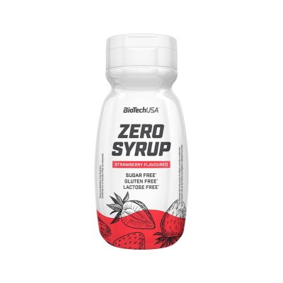 BioTechUSA Zero Syrup 320ml Strawberry