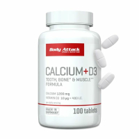 Body Attack Calcium+D3 Kapseln  (100 Caps)