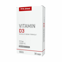 Body Attack Vitamin D3 + K2 (30 Caps)