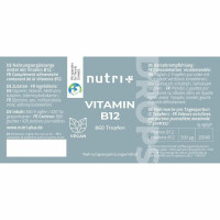 Nutri+ Vitamin B12 Tropfen